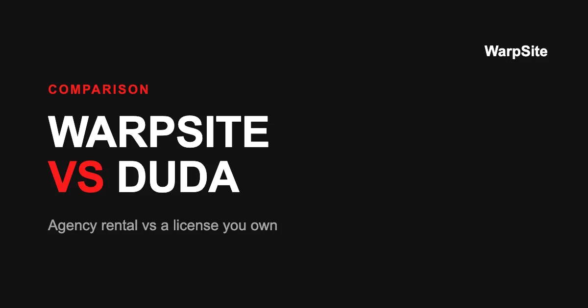 WarpSite vs Duda