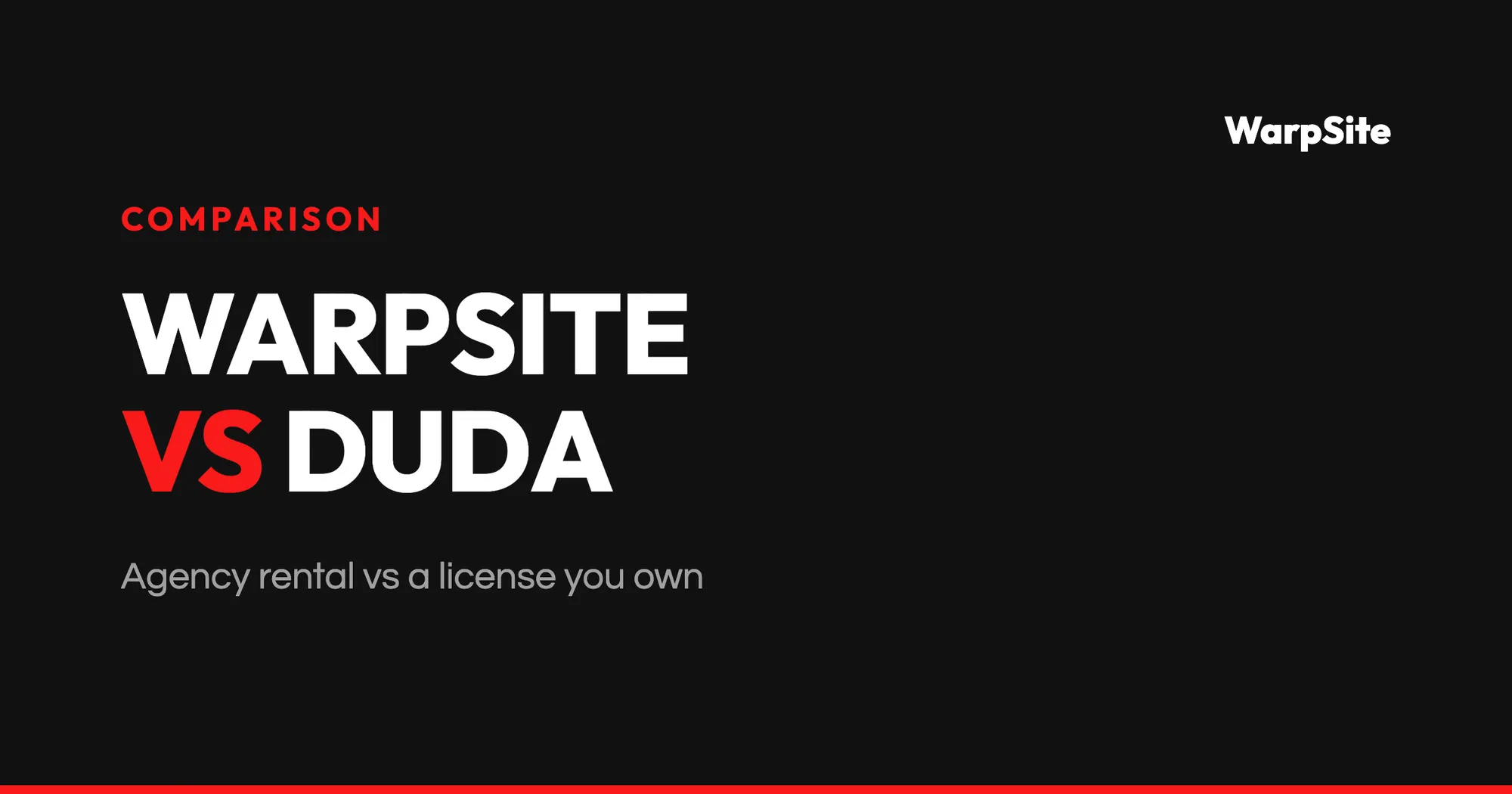 WarpSite vs Duda